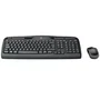 Logitech MK330 Combo de teclado y ratón inalámbrico, Español, Negro/Gris